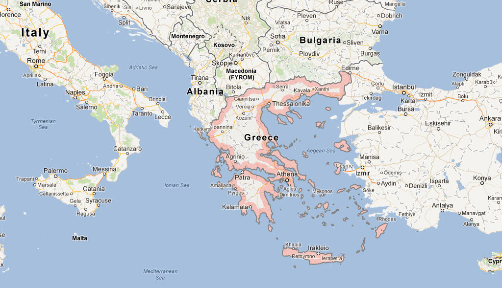 PORTS THROUGHOUT GREECE